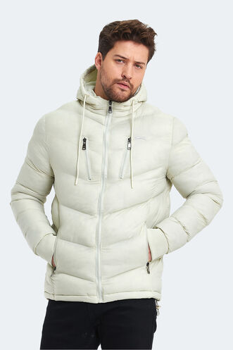 Slazenger - Slazenger WITNESS Erkek Beyaz Mont & Kaban