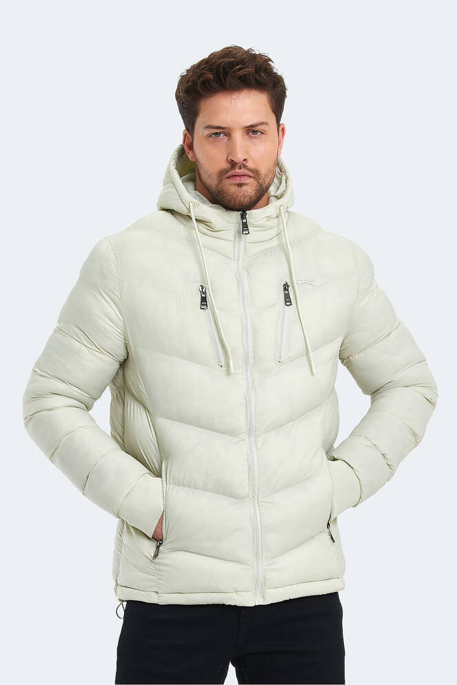 Slazenger WITNESS Erkek Beyaz Mont & Kaban