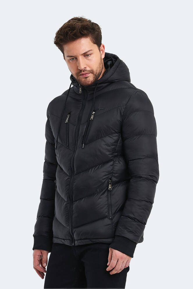 Slazenger WITNESS Erkek Siyah Mont & Kaban