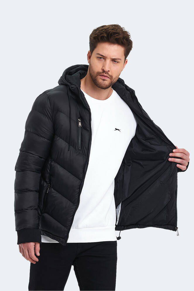 Slazenger WITNESS Erkek Siyah Mont & Kaban