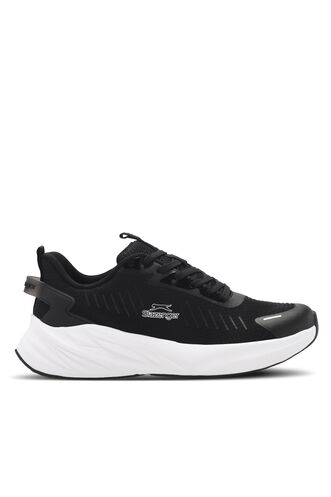 Slazenger WOLLY Men's Sneaker Shoes Black - White - Thumbnail