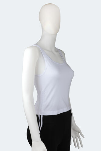 Slazenger YANNA Kadın Kolsuz T-Shirt Beyaz - Thumbnail