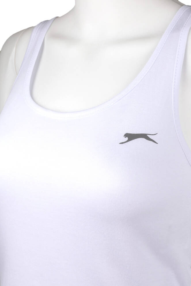 Slazenger YANNA Kadın Kolsuz T-Shirt Beyaz