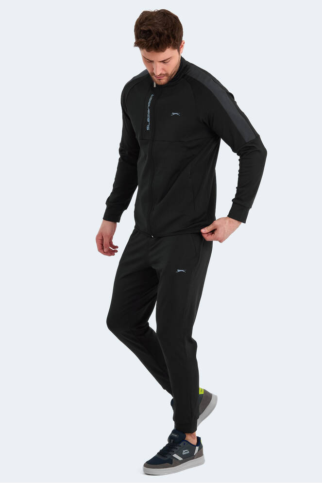 Slazenger YANNIS Erkek Eşofman Takımı Siyah