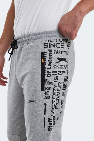Slazenger YARD Men's Sweatpants Bottoms Gray - Thumbnail