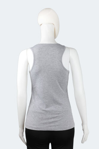 Slazenger YASMINA Women's Sleeveless T-Shirt Gray - Thumbnail