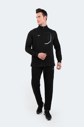 Slazenger YAZEX Erkek Siyah Eşofman Takımı - Thumbnail