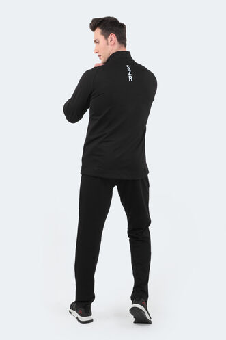 Slazenger YAZEX Erkek Siyah Eşofman Takımı - Thumbnail