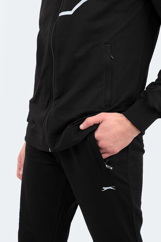 Slazenger YAZEX Erkek Siyah Eşofman Takımı - Thumbnail