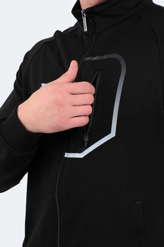 Slazenger YAZEX Erkek Siyah Eşofman Takımı - Thumbnail