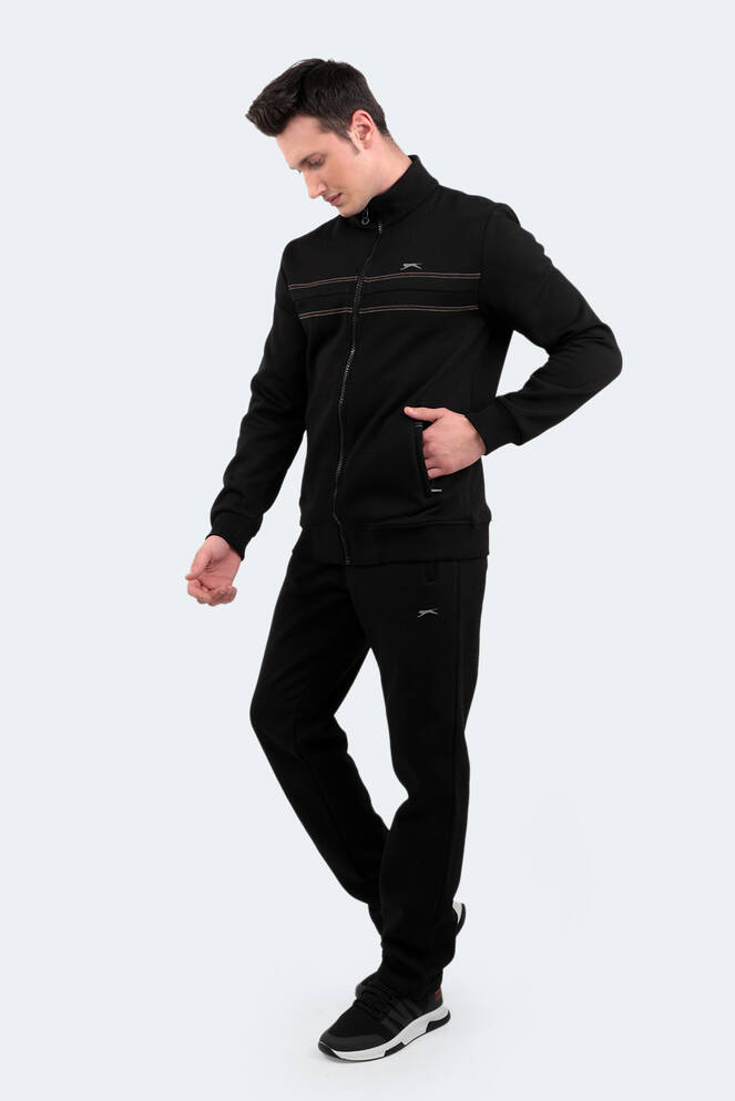 Slazenger YESHUA Erkek Siyah Eşofman Takımı