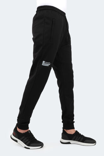 Slazenger YORKA Men's Tracksuit Bottoms Black - Thumbnail