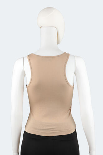 Slazenger YOU Women's Fitness T-Shirt Camel - Thumbnail