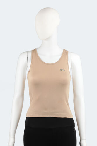 Slazenger YOU Women's Fitness T-Shirt Camel - Thumbnail