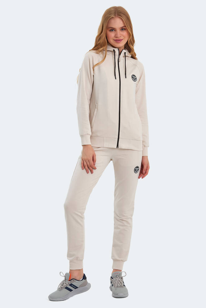Slazenger YOUNGER Kadın Eşofman Takım Bej