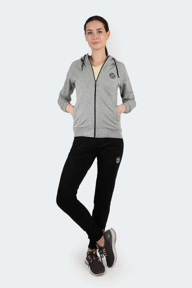 Slazenger YOUNGER Kadın Gri Eşofman Takımı