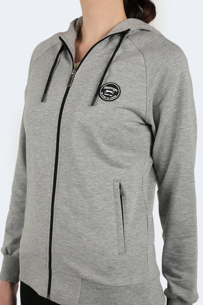Slazenger YOUNGER Kadın Gri Eşofman Takımı