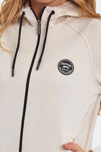 Slazenger YOUNGER Women's Tracksuit Set Beige - Thumbnail