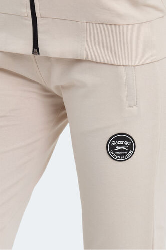 Slazenger YOUNGER Women's Tracksuit Set Beige - Thumbnail