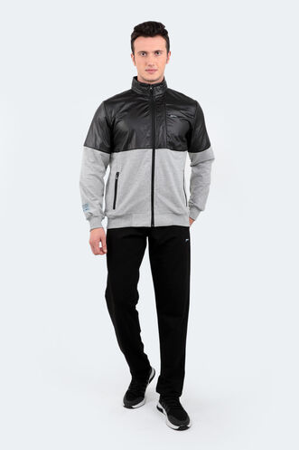 Slazenger - Slazenger YOUTHA Erkek Eşofman Takım Siyah - Gri