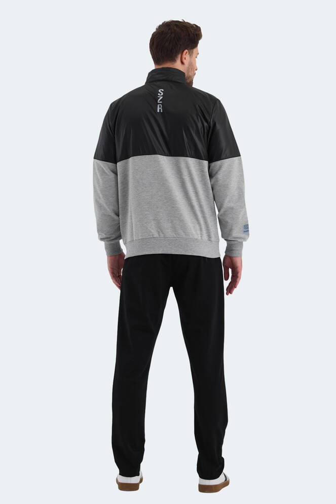 Slazenger YOUTHA Erkek Eşofman Takım Siyah - Gri