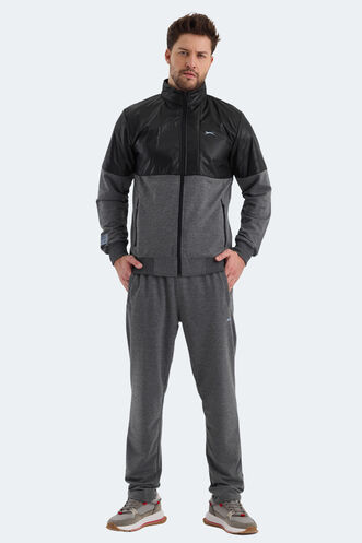 Slazenger YOUTHA Men's Tracksuit Black - Anthracite - Thumbnail