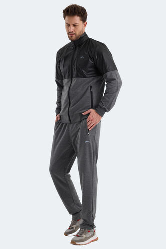 Slazenger YOUTHA Men's Tracksuit Black - Anthracite - Thumbnail