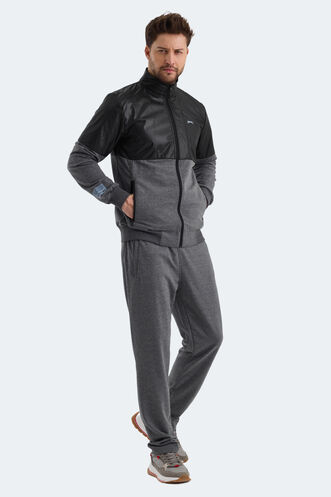 Slazenger YOUTHA Men's Tracksuit Black - Anthracite - Thumbnail