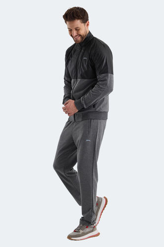 Slazenger YOUTHA Men's Tracksuit Black - Anthracite - Thumbnail