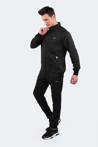 Slazenger YUKON Erkek Siyah Eşofman Takımı - Thumbnail