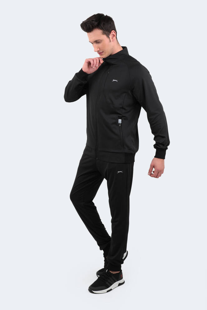 Slazenger YUKON Erkek Siyah Eşofman Takımı