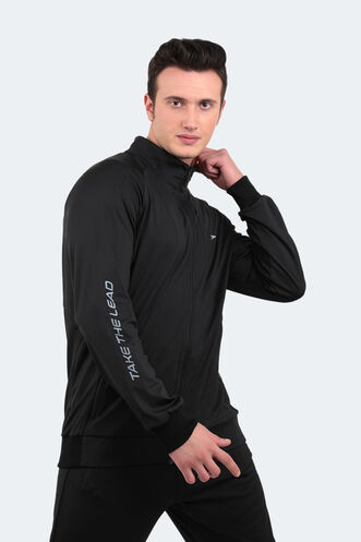 Slazenger YUKON Erkek Siyah Eşofman Takımı - Thumbnail