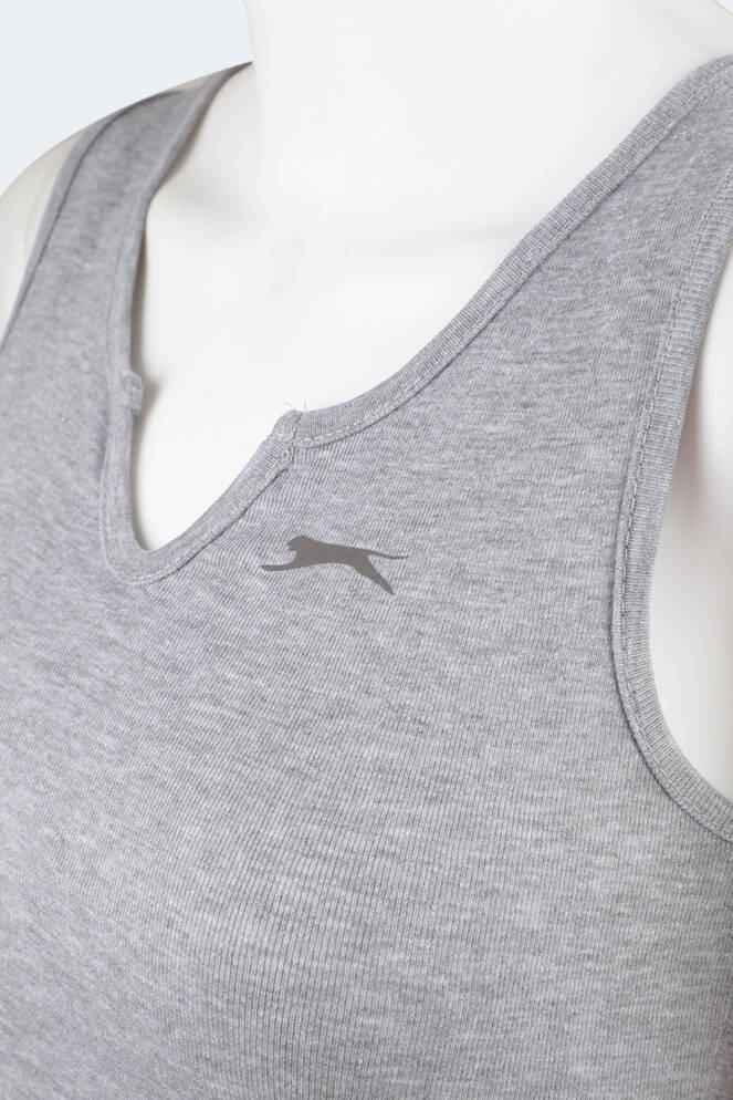 Slazenger YURA Kadın Fitness T-Shirt Gri