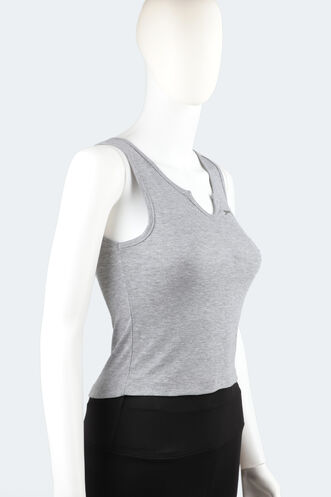 Slazenger YURA Women's Fitness T-Shirt Gray - Thumbnail