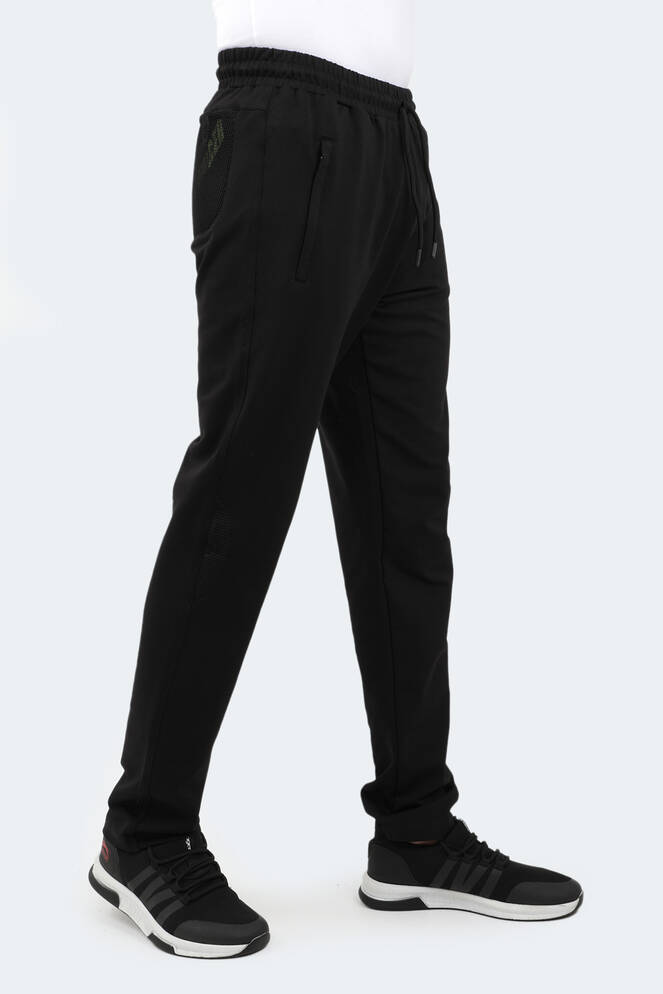 Slazenger YUUN Men's Tracksuit Bottoms Black - Green