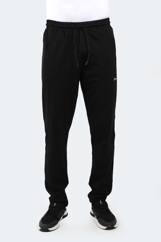 Slazenger YUUN Men's Tracksuit Bottoms Black - Green - Thumbnail