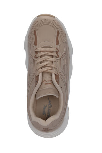 Slazenger ZAFIRA G Kadın Bej Koşu & Yürüyüş Spor Ayakkabısı - Thumbnail