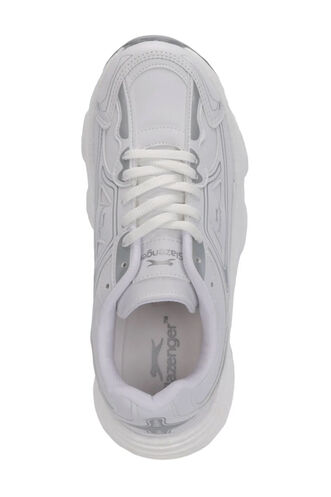 Slazenger ZAFIRA G Kadın Beyaz Koşu & Yürüyüş Spor Ayakkabısı - Thumbnail