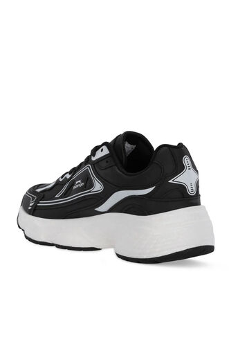 Slazenger ZAFIRA G Kadın Siyah / Beyaz Koşu & Yürüyüş Spor Ayakkabısı - Thumbnail