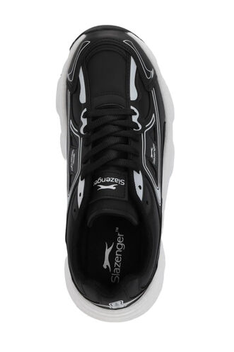Slazenger ZAFIRA G Kadın Siyah / Beyaz Koşu & Yürüyüş Spor Ayakkabısı - Thumbnail