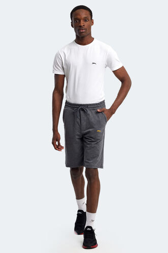 Slazenger ZAHARI Men's Shorts Anthracite - Thumbnail