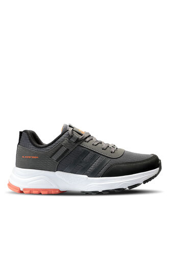Slazenger ZAIN Erkek Koyu Gri / Siyah Outdoor - Thumbnail