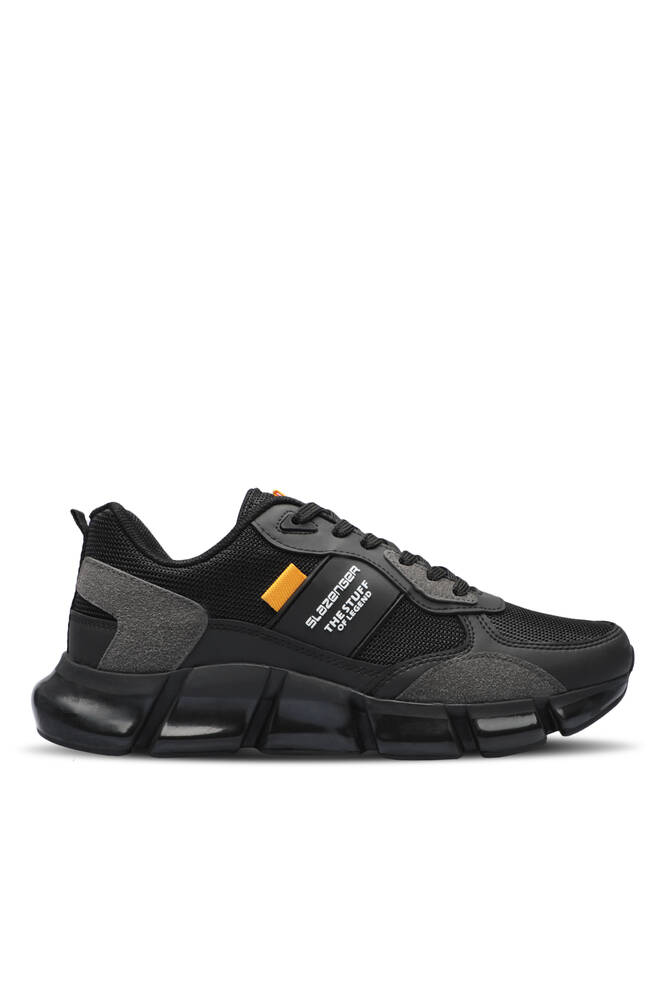 Slazenger ZAINAN Sneaker Men's Shoes Black - Yellow