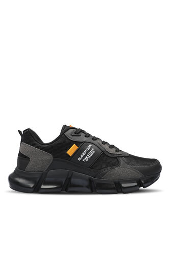 Slazenger - Slazenger ZAINAN Sneaker Men's Shoes Black - Yellow