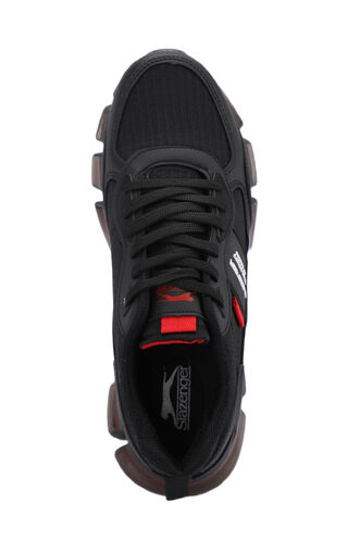 Slazenger ZAINAN Sneaker Men's Shoes Black - Red - Thumbnail