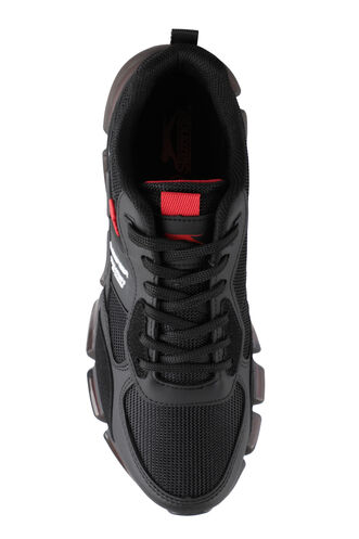 Slazenger ZAINAN Sneaker Men's Shoes Black - Red - Thumbnail