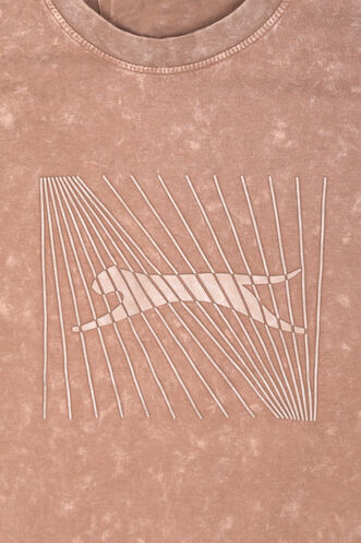 Slazenger - Slazenger ZAIR Erkek Camel Tişört