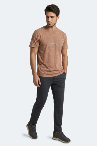 Slazenger ZAIR Erkek Camel Tişört - Thumbnail