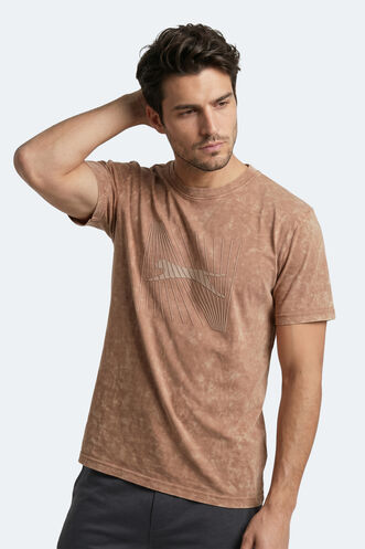 Slazenger ZAIR Erkek Camel Tişört - Thumbnail