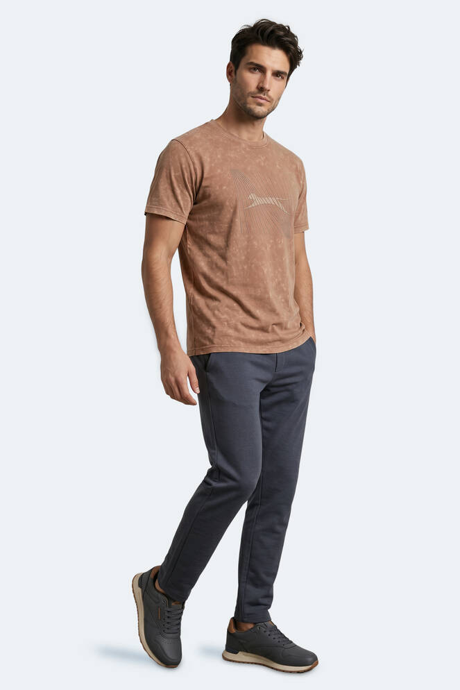 Slazenger ZAIR Erkek Camel Tişört